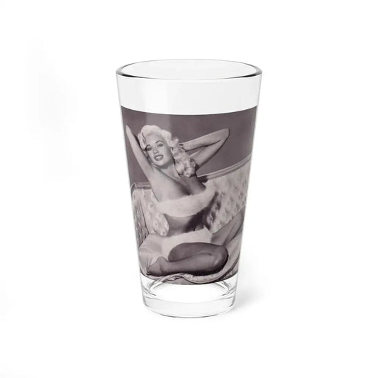 Jayne Mansfield #225 (Vintage Female Icon) Pint Glass 16oz 16oz - Go Mug Yourself