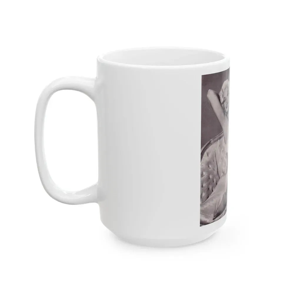 Jayne Mansfield #225 (Vintage Female Icon) White Coffee Mug - Go Mug Yourself