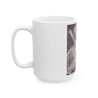 Jayne Mansfield #225 (Vintage Female Icon) White Coffee Mug - Go Mug Yourself