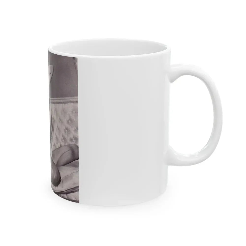 Jayne Mansfield #225 (Vintage Female Icon) White Coffee Mug - Go Mug Yourself