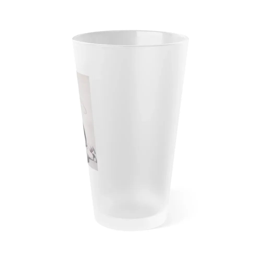 Jayne Mansfield #226 (Vintage Female Icon) Frosted Pint Glass 16oz - Go Mug Yourself