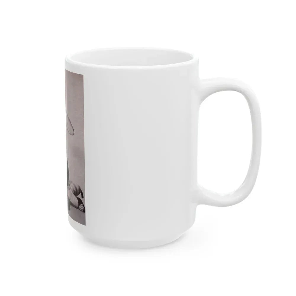Jayne Mansfield #226 (Vintage Female Icon) White Coffee Mug - Go Mug Yourself