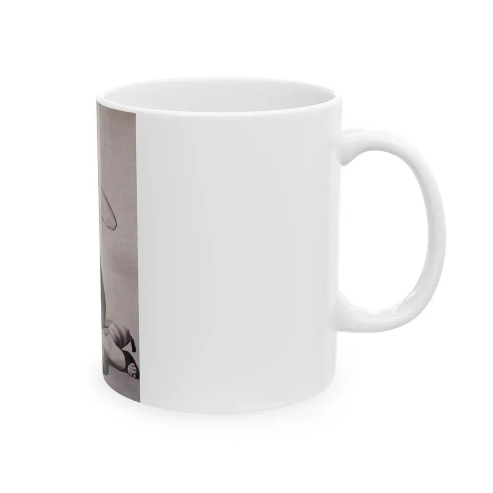 Jayne Mansfield #226 (Vintage Female Icon) White Coffee Mug - Go Mug Yourself