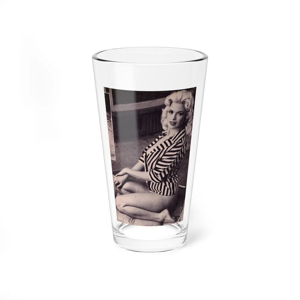 Jayne Mansfield #227 (Vintage Female Icon) Pint Glass 16oz-16oz-Go Mug Yourself