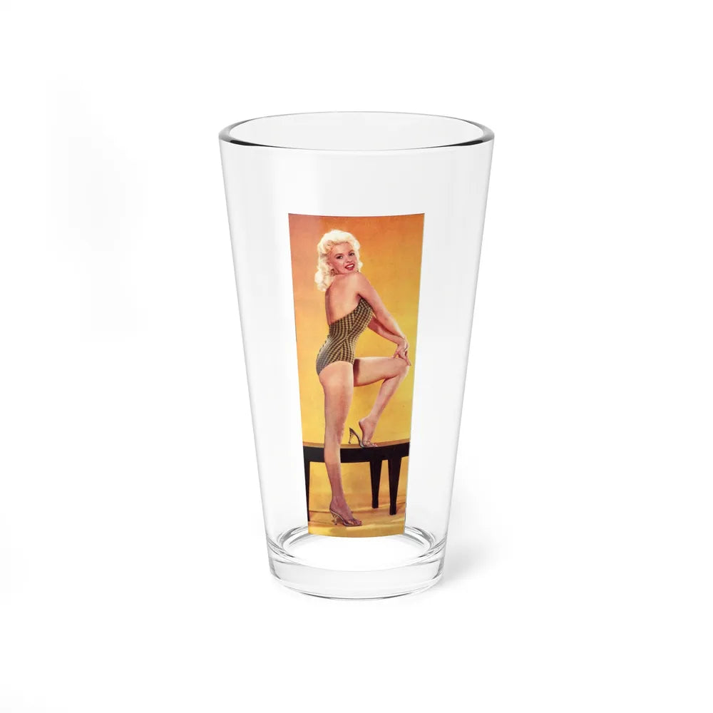 Jayne Mansfield #230 (Vintage Female Icon) Pint Glass 16oz-16oz-Go Mug Yourself