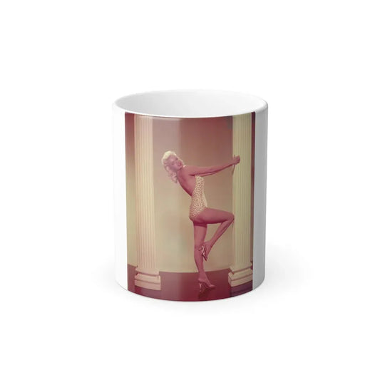 Jayne Mansfield #232 (Vintage Female Icon) Color Changing Coffee Mug 11oz - Go Mug Yourself