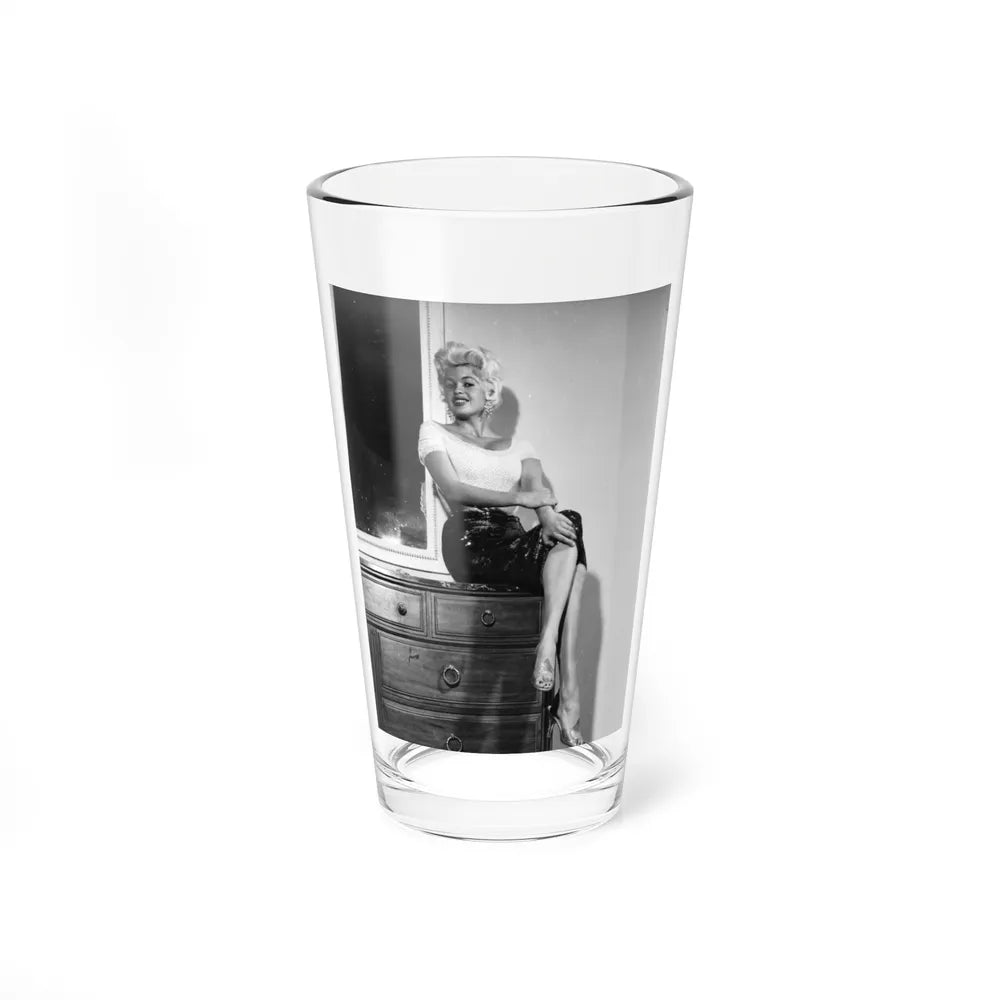 Jayne Mansfield #233 (Vintage Female Icon) Pint Glass 16oz-16oz-Go Mug Yourself