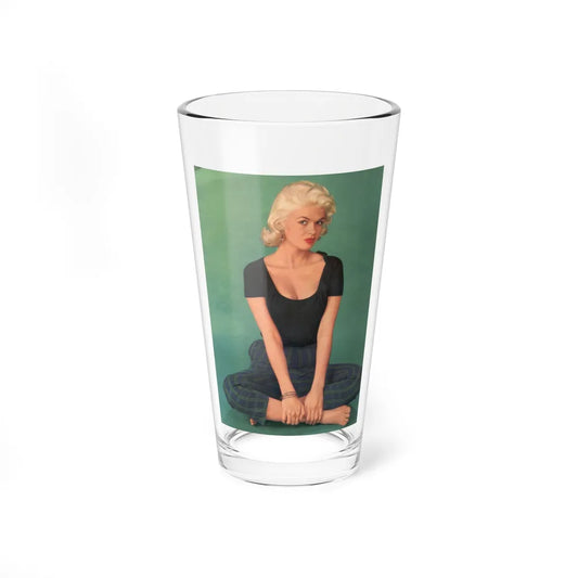 Jayne Mansfield #234 (Vintage Female Icon) Pint Glass 16oz-16oz-Go Mug Yourself