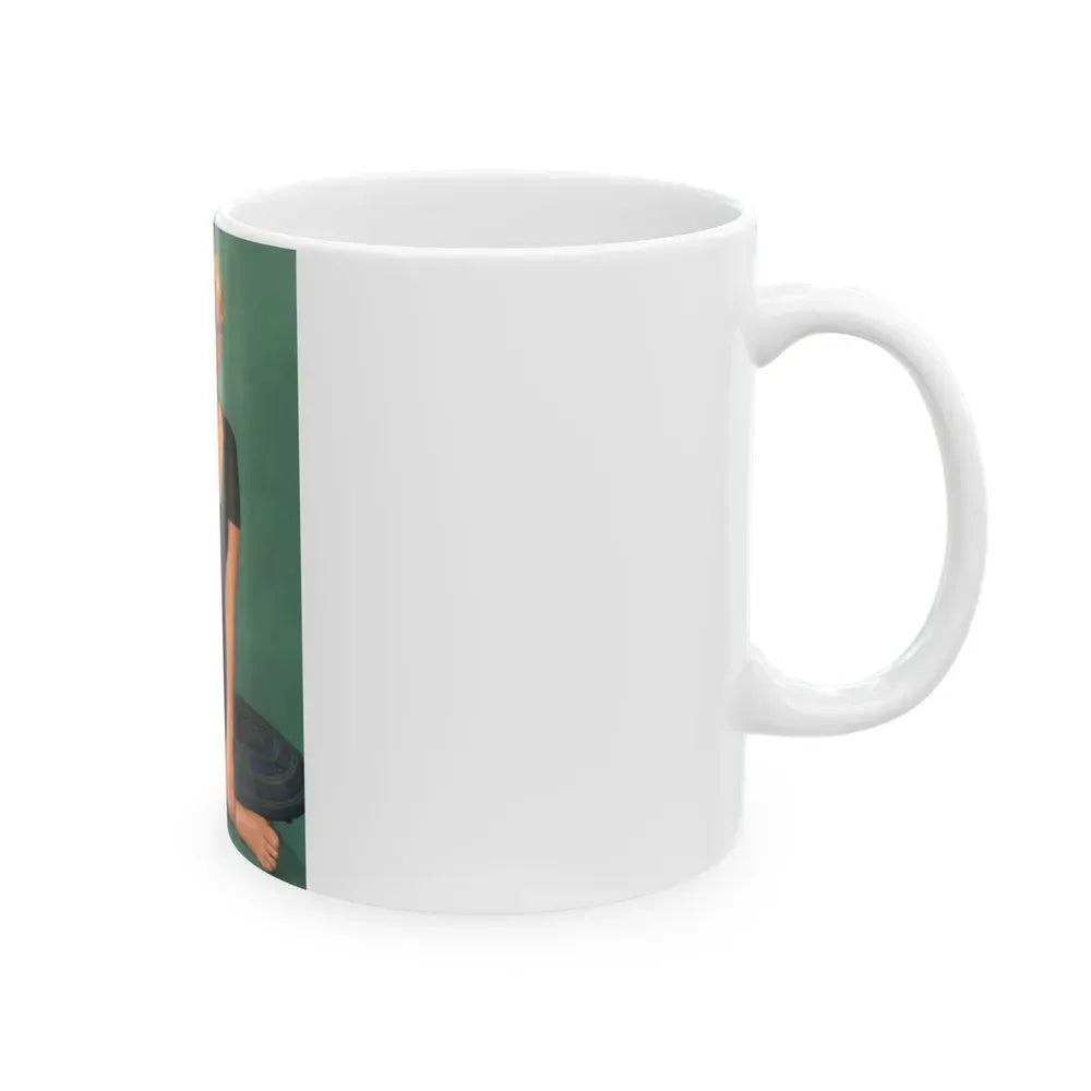 Jayne Mansfield #234 (Vintage Female Icon) White Coffee Mug - Go Mug Yourself
