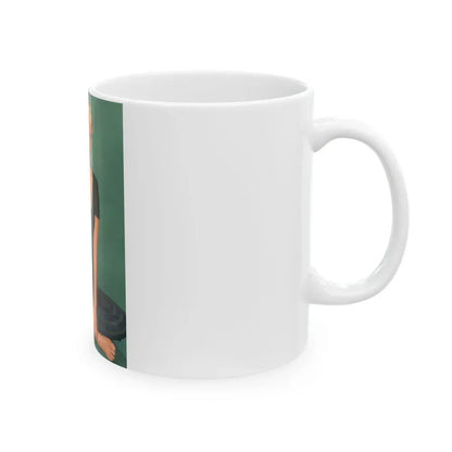 Jayne Mansfield #234 (Vintage Female Icon) White Coffee Mug - Go Mug Yourself