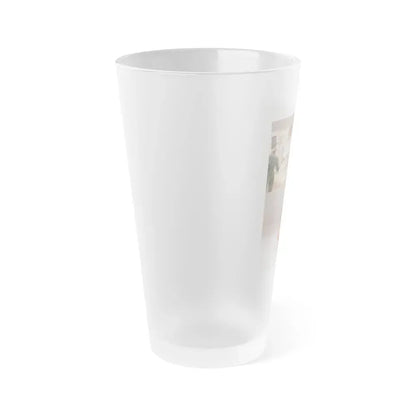 Jayne Mansfield #240 (Vintage Female Icon) Frosted Pint Glass 16oz - Go Mug Yourself