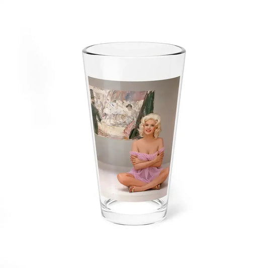 Jayne Mansfield #240 (Vintage Female Icon) Pint Glass 16oz 16oz - Go Mug Yourself
