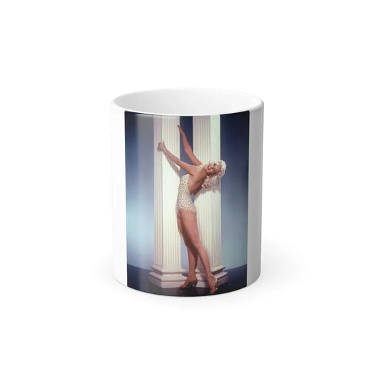 Jayne Mansfield #241 (Vintage Female Icon) Color Changing Coffee Mug 11oz - Go Mug Yourself