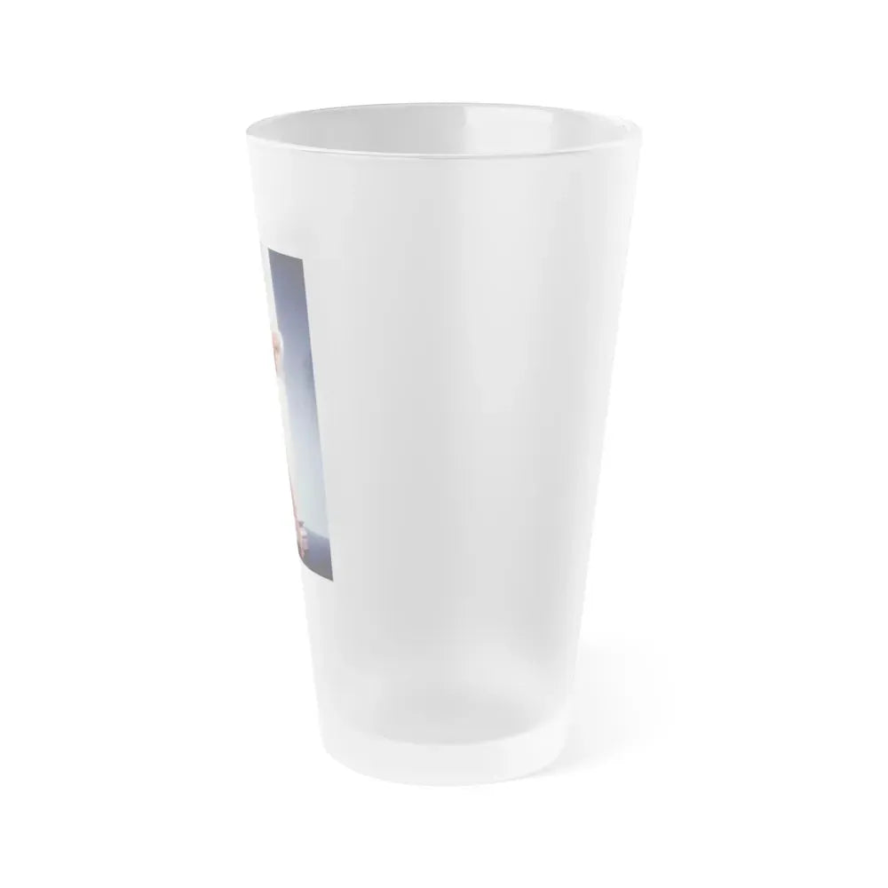 Jayne Mansfield #241 (Vintage Female Icon) Frosted Pint Glass 16oz - Go Mug Yourself