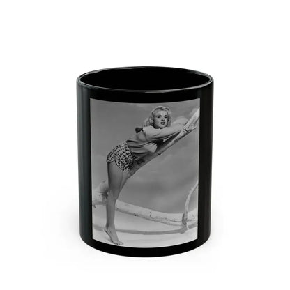 Jayne Mansfield #243 (Vintage Female Icon) Black Coffee Mug 11oz - Go Mug Yourself