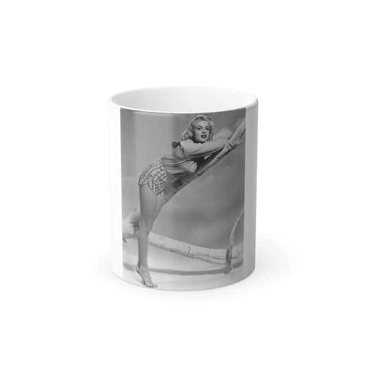 Jayne Mansfield #243 (Vintage Female Icon) Color Changing Coffee Mug 11oz - Go Mug Yourself