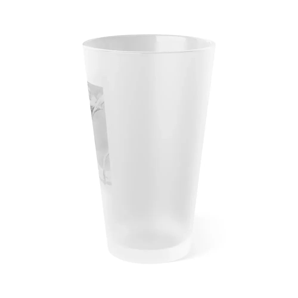 Jayne Mansfield #243 (Vintage Female Icon) Frosted Pint Glass 16oz - Go Mug Yourself