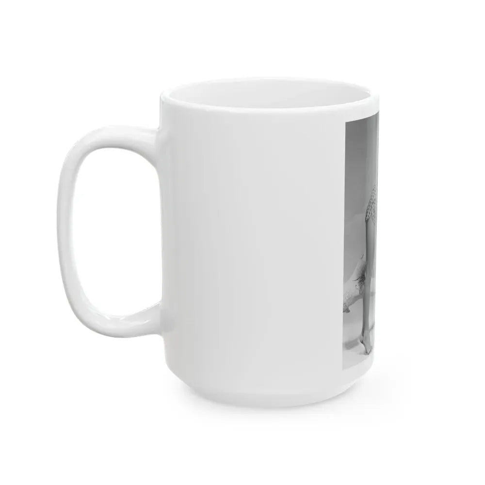 Jayne Mansfield #243 (Vintage Female Icon) White Coffee Mug - Go Mug Yourself