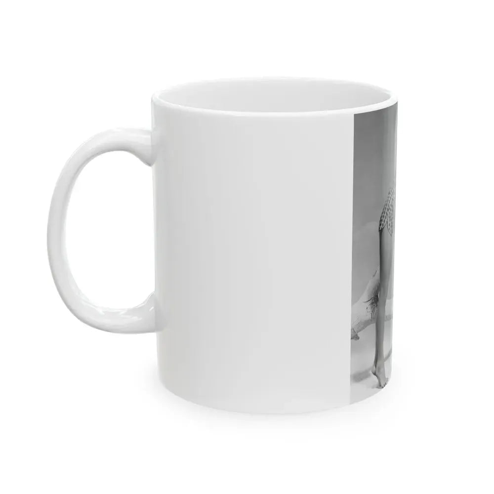 Jayne Mansfield #243 (Vintage Female Icon) White Coffee Mug - Go Mug Yourself