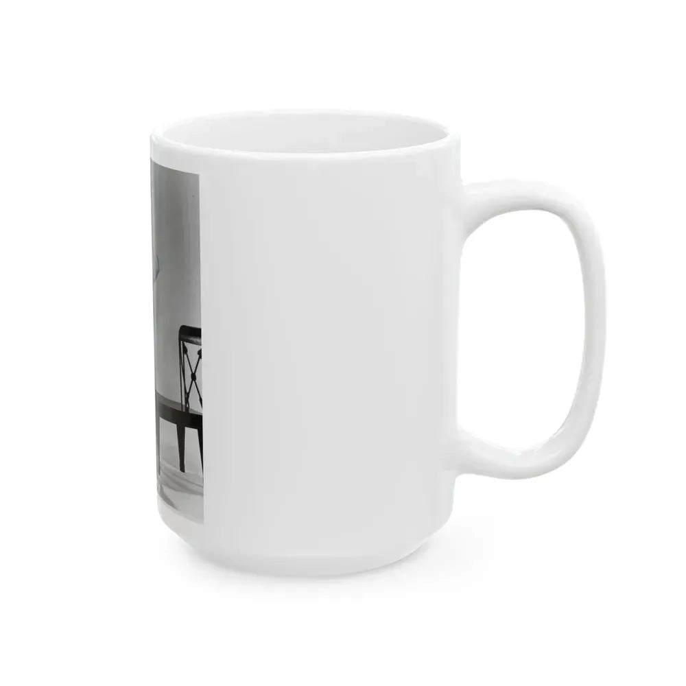 Jayne Mansfield #244 (Vintage Female Icon) White Coffee Mug - Go Mug Yourself