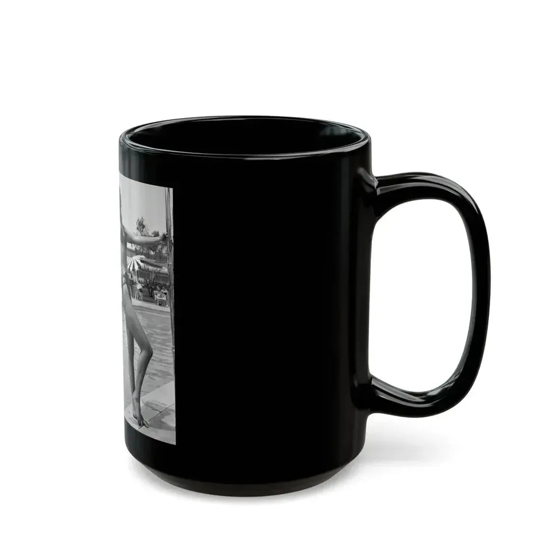 Jayne Mansfield #248 (Vintage Female Icon) Black Coffee Mug - Go Mug Yourself