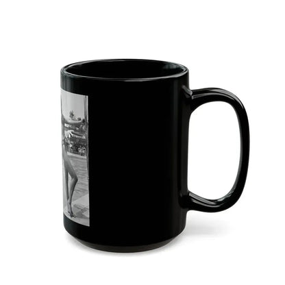 Jayne Mansfield #248 (Vintage Female Icon) Black Coffee Mug - Go Mug Yourself