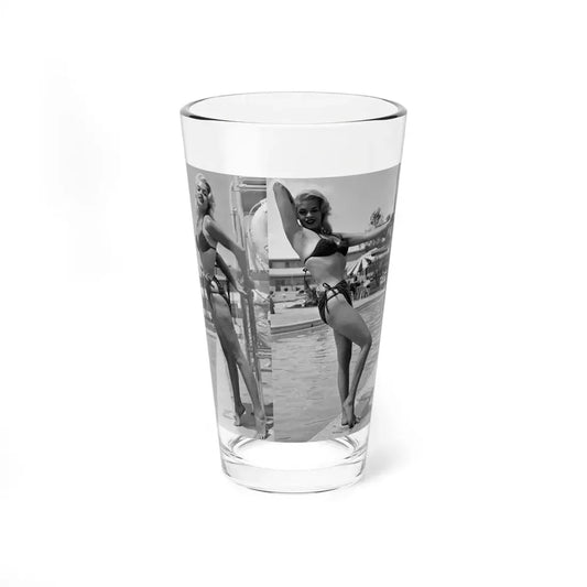 Jayne Mansfield #248 (Vintage Female Icon) Pint Glass 16oz 16oz - Go Mug Yourself