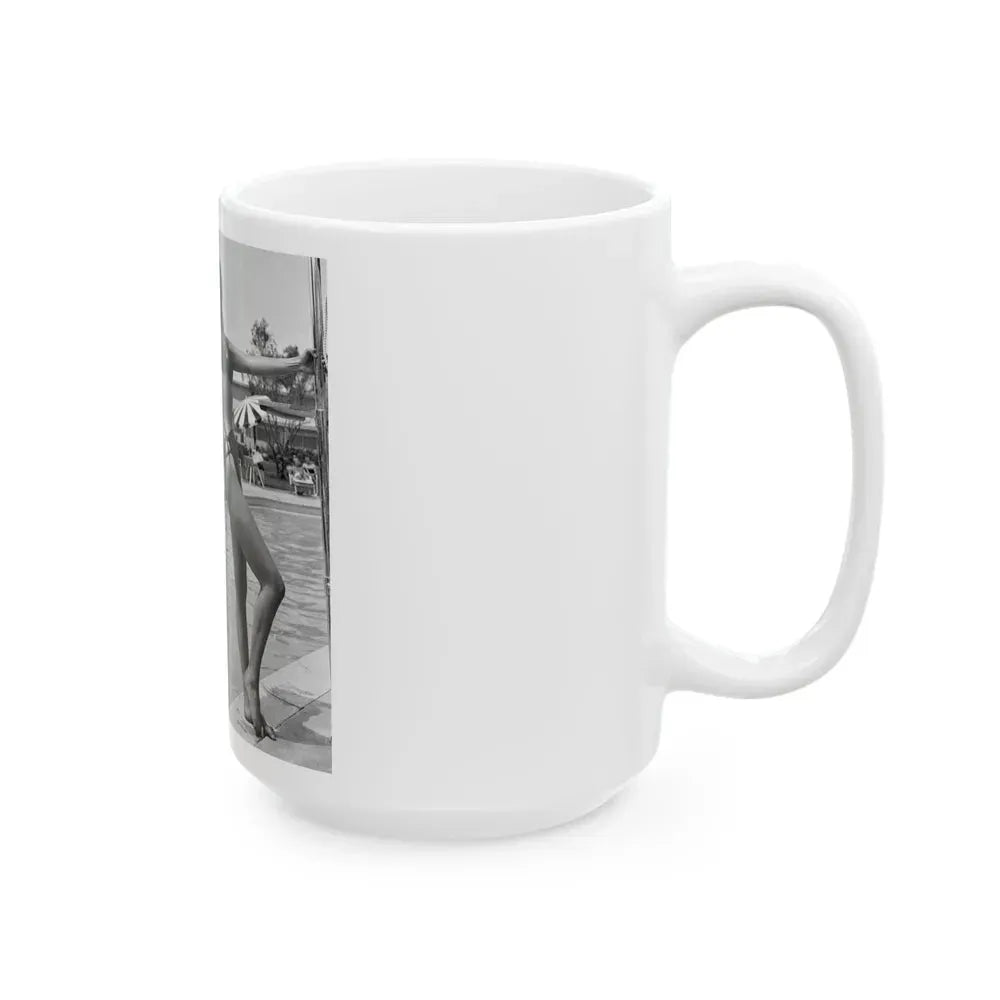 Jayne Mansfield #248 (Vintage Female Icon) White Coffee Mug - Go Mug Yourself