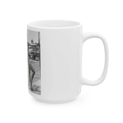 Jayne Mansfield #248 (Vintage Female Icon) White Coffee Mug - Go Mug Yourself