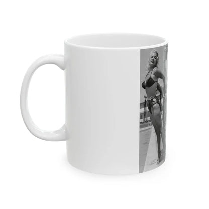 Jayne Mansfield #248 (Vintage Female Icon) White Coffee Mug - Go Mug Yourself