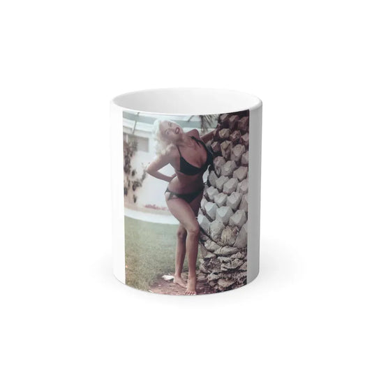 Jayne Mansfield #250 (Vintage Female Icon) Color Changing Coffee Mug 11oz - Go Mug Yourself
