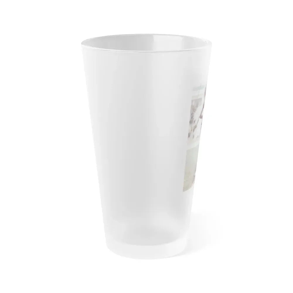 Jayne Mansfield #250 (Vintage Female Icon) Frosted Pint Glass 16oz - Go Mug Yourself