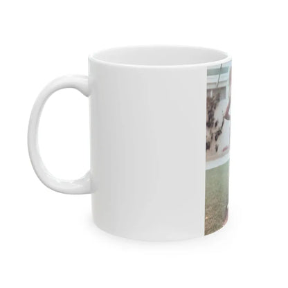 Jayne Mansfield #250 (Vintage Female Icon) White Coffee Mug - Go Mug Yourself
