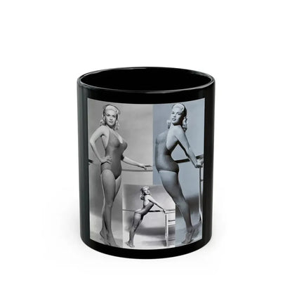 Jayne Mansfield #251 (Vintage Female Icon) Black Coffee Mug 11oz - Go Mug Yourself