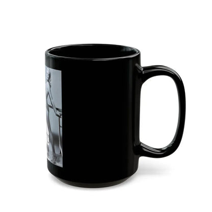 Jayne Mansfield #251 (Vintage Female Icon) Black Coffee Mug - Go Mug Yourself