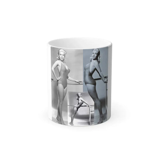 Jayne Mansfield #251 (Vintage Female Icon) Color Changing Coffee Mug 11oz - Go Mug Yourself