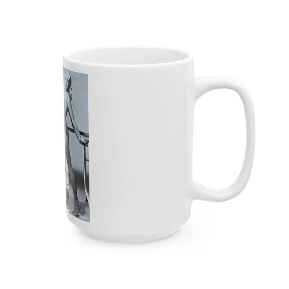 Jayne Mansfield #251 (Vintage Female Icon) White Coffee Mug - Go Mug Yourself