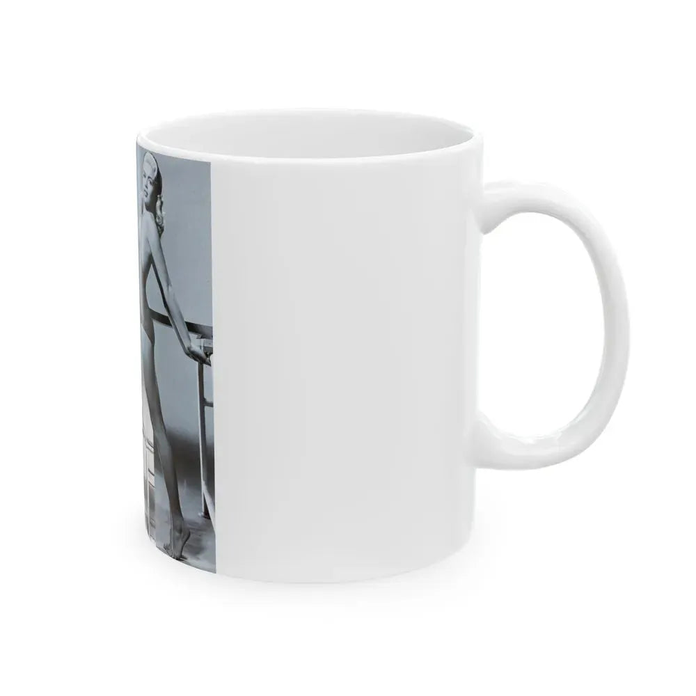Jayne Mansfield #251 (Vintage Female Icon) White Coffee Mug - Go Mug Yourself