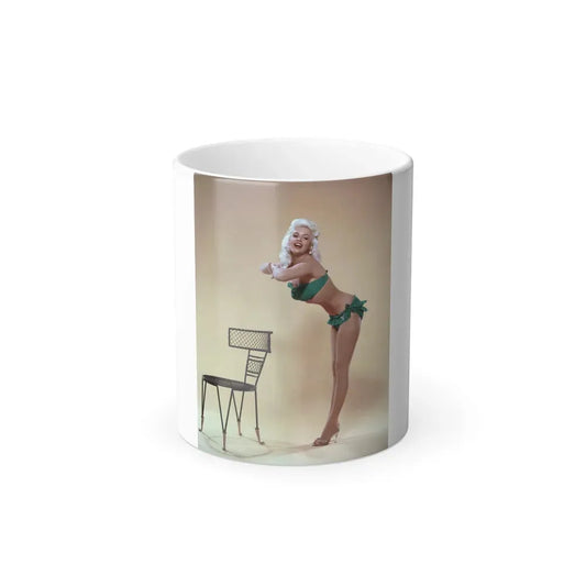 Jayne Mansfield #259 (Vintage Female Icon) Color Changing Coffee Mug 11oz - Go Mug Yourself