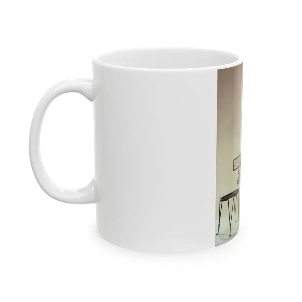 Jayne Mansfield #259 (Vintage Female Icon) White Coffee Mug - Go Mug Yourself