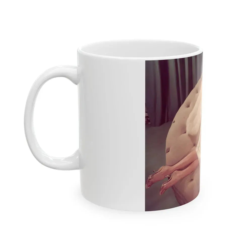 Jayne Mansfield #262 (Vintage Female Icon) White Coffee Mug - Go Mug Yourself
