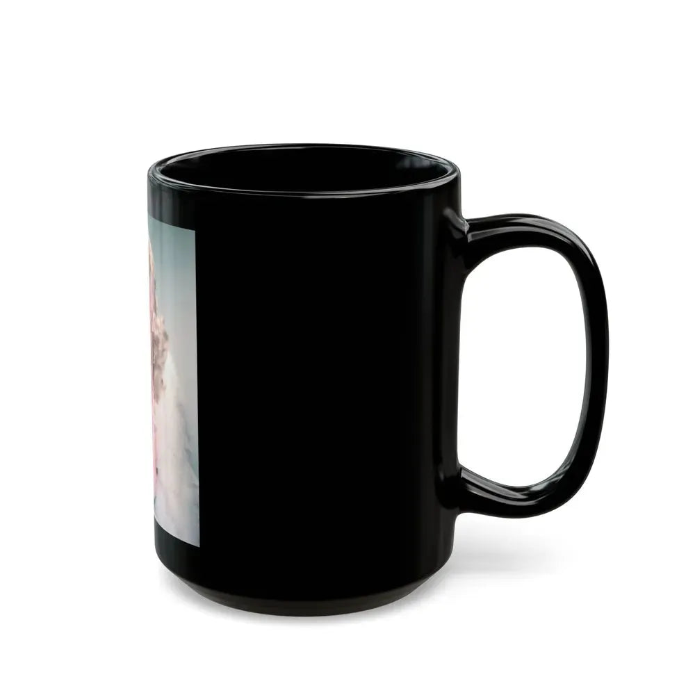 Jayne Mansfield #267 (Vintage Female Icon) Black Coffee Mug - Go Mug Yourself