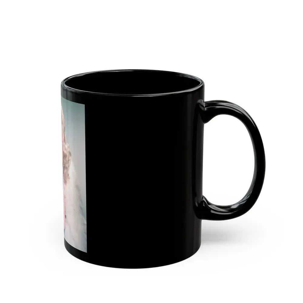 Jayne Mansfield #267 (Vintage Female Icon) Black Coffee Mug - Go Mug Yourself