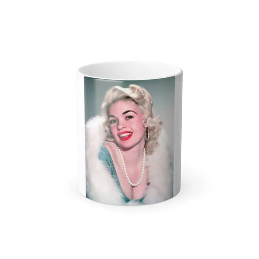 Jayne Mansfield #267 (Vintage Female Icon) Color Changing Coffee Mug 11oz - Go Mug Yourself