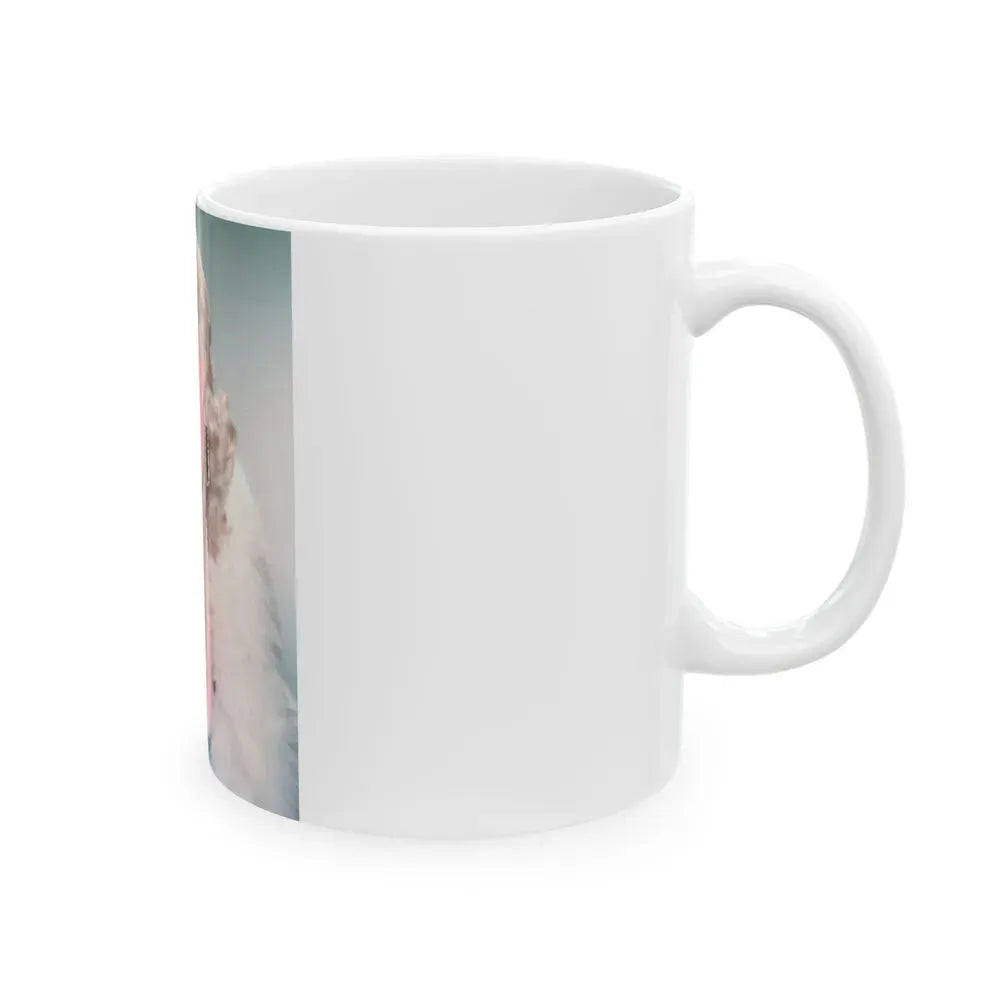Jayne Mansfield #267 (Vintage Female Icon) White Coffee Mug - Go Mug Yourself