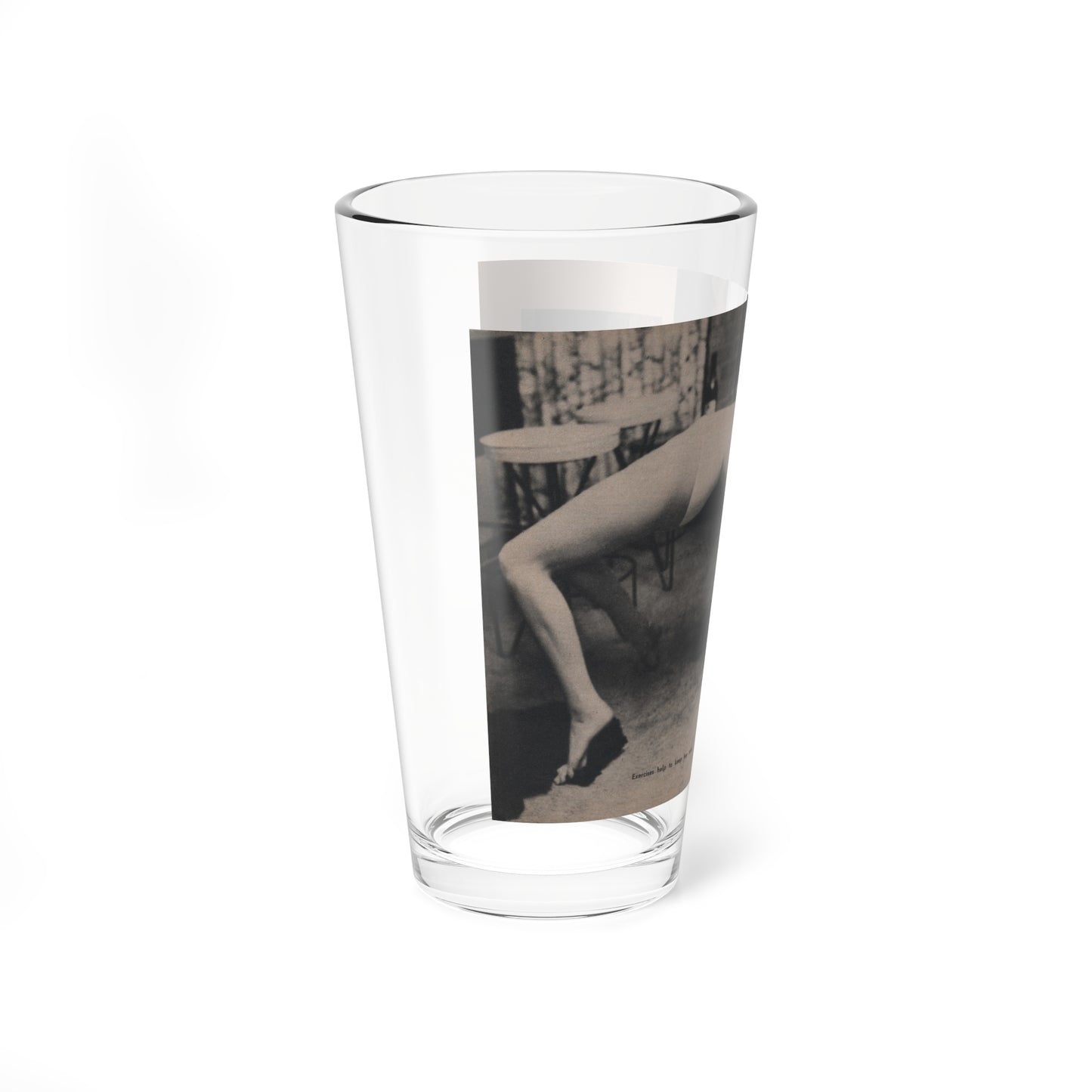 Jayne Mansfield #294 - JAYNE Pocket Magazine Pages 32 & 33 (Vintage Female Icon) Pint Glass 16oz-Go Mug Yourself