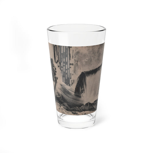 Jayne Mansfield #296 - JAYNE Pocket Magazine Pages 36 & 37 (Vintage Female Icon) Pint Glass 16oz-16oz-Go Mug Yourself