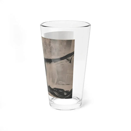 Jayne Mansfield #296 - JAYNE Pocket Magazine Pages 36 & 37 (Vintage Female Icon) Pint Glass 16oz - Go Mug Yourself