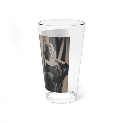 Jayne Mansfield #298 - JAYNE Pocket Magazine Pages 40 & 41 (Vintage Female Icon) Pint Glass 16oz-Go Mug Yourself