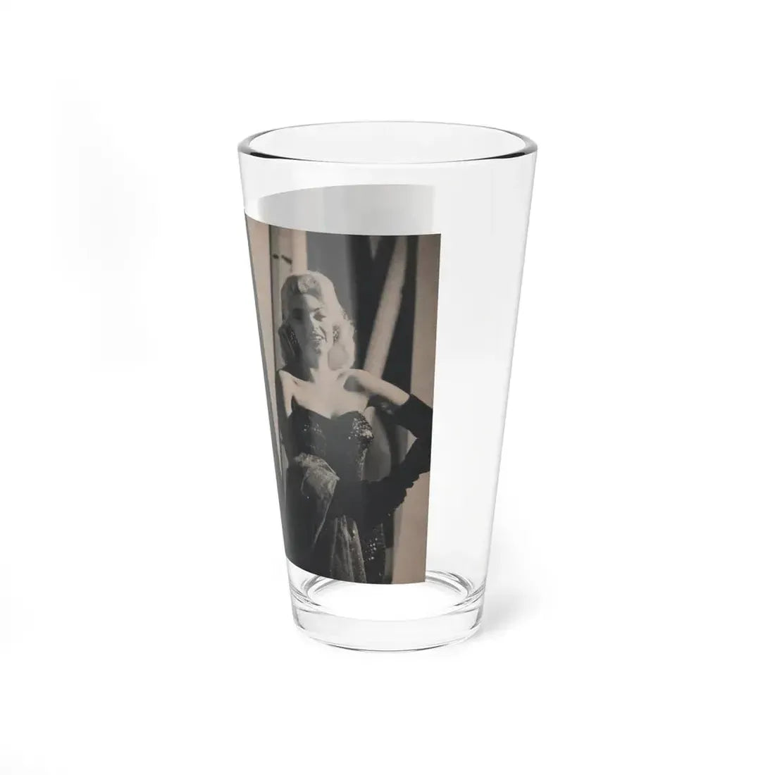 Jayne Mansfield #298 - JAYNE Pocket Magazine Pages 40 & 41 (Vintage Female Icon) Pint Glass 16oz - Go Mug Yourself
